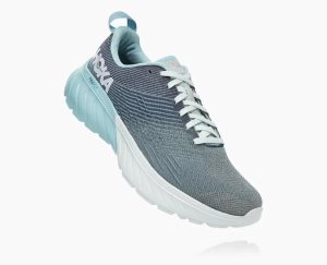 Hoka One One Women's Mach 3 Running Shoes Black/Blue Green - AU FEYA